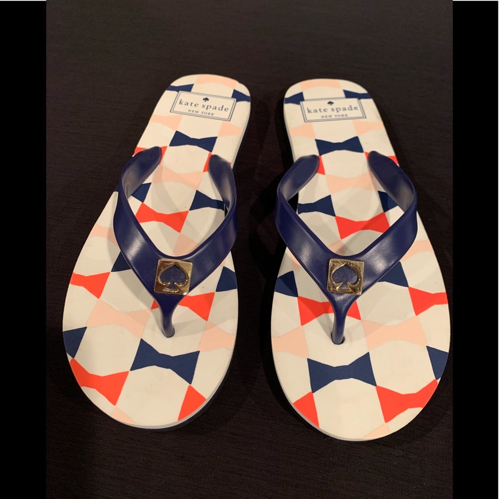 Brand New Kate Spade Women's Flip Flops, Size 5-6